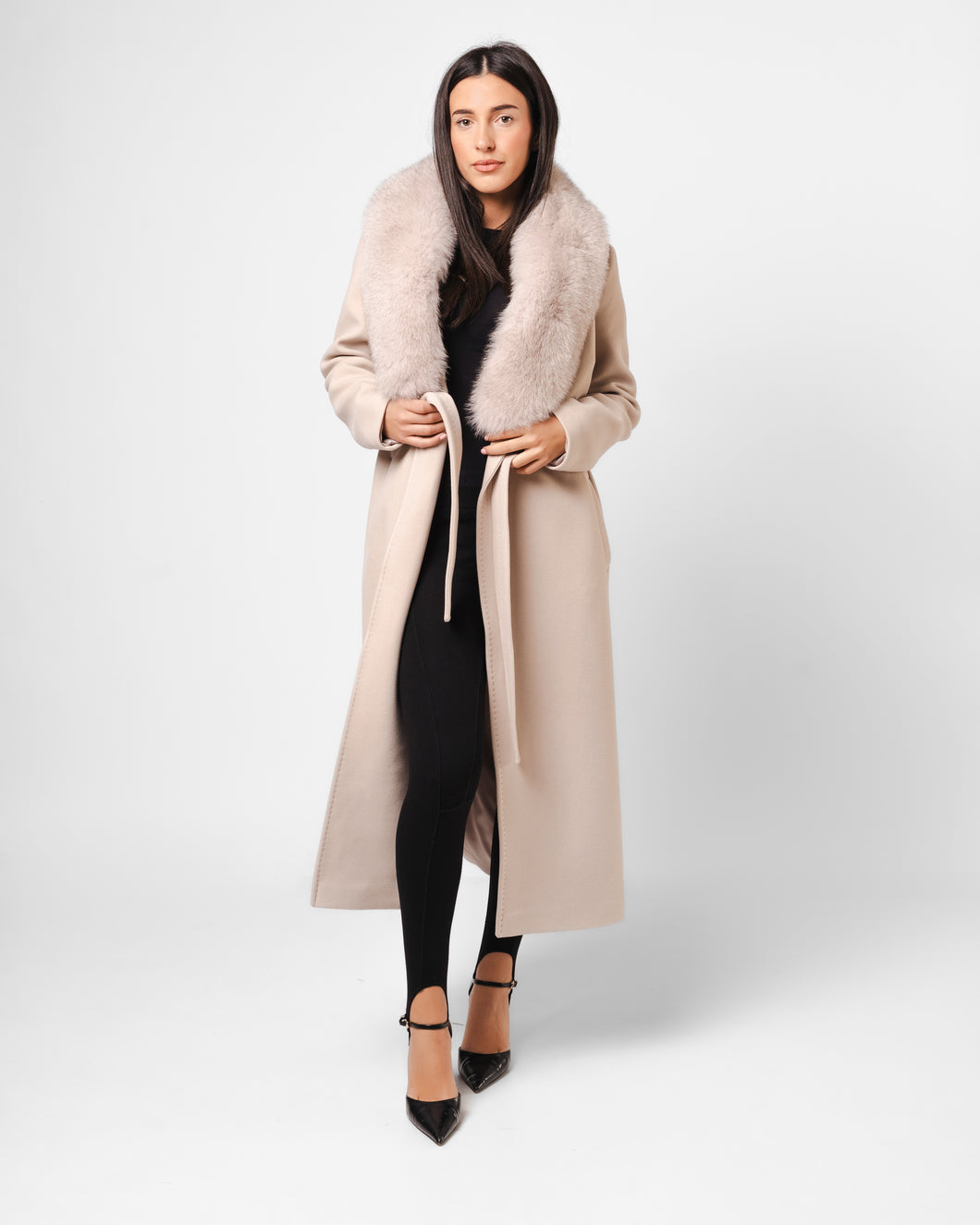 Ženski kaput Blur strukirani